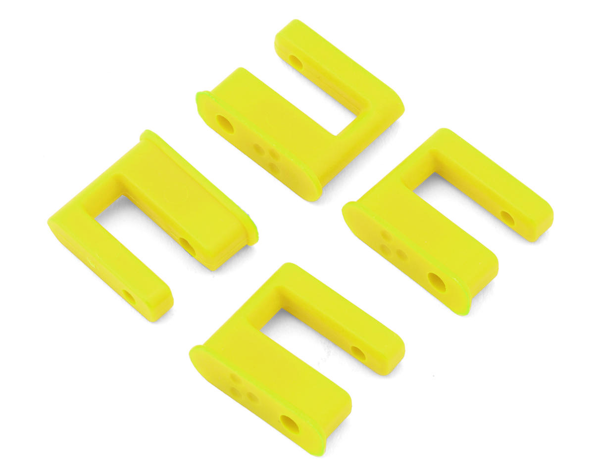 Mayako MX8 Lower Arm Shock Position (Yellow) (4) (Outer)