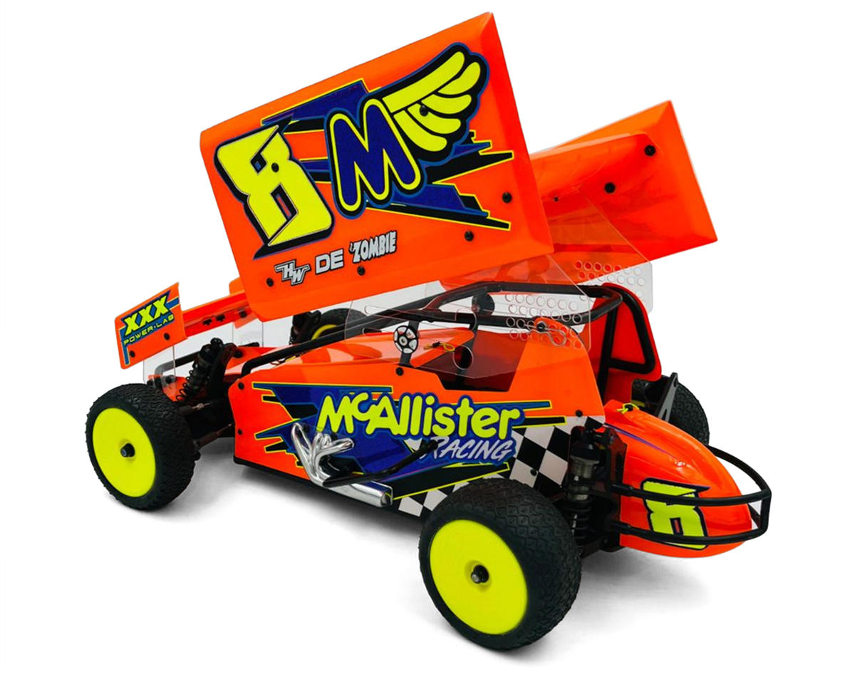 McAllister Racing Port Royal 1/10 Sprint Car Body Kit (Clear) (Custom Works) w/Top & Nose Wings