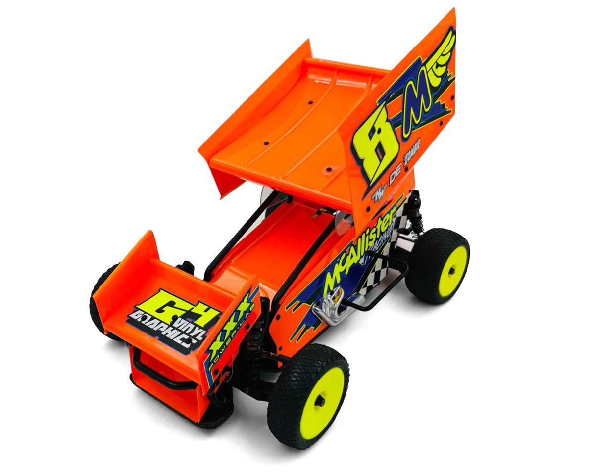 McAllister Racing Port Royal Top Wing Assembly w/GFRP Wing Mounts