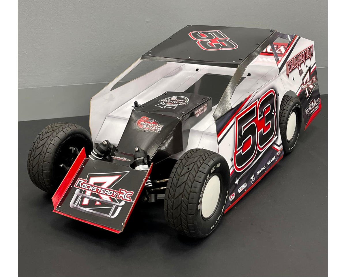 McAllister Racing 1/10 Dirt Oval Insurrection Mudboss Body (Clear)