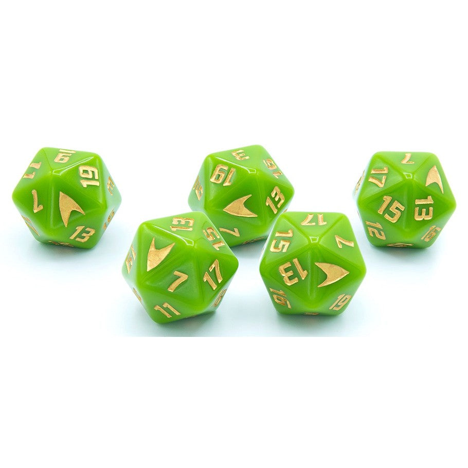 Star Trek Adventures RPG: Dice Set - Kirk's Tunic (Green)