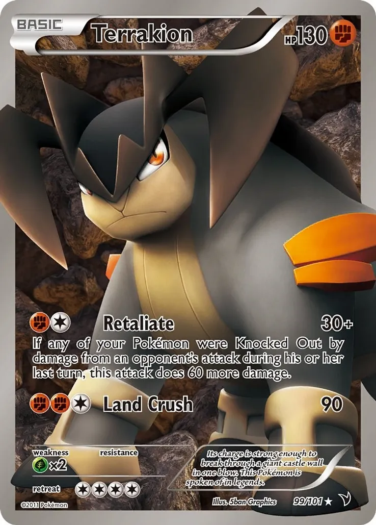 Terrakion (99/101)