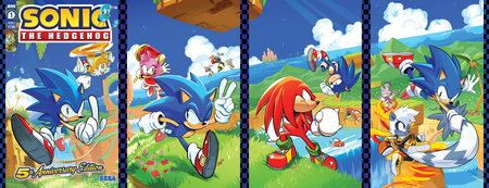 Sonic the Hedgehog: #1 5th Anniversary Edition Variant A (Hesse)