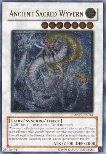 Ancient Sacred Wyvern (UTR) (ANPR-EN043) Ultimate Rare - Near Mint Unl