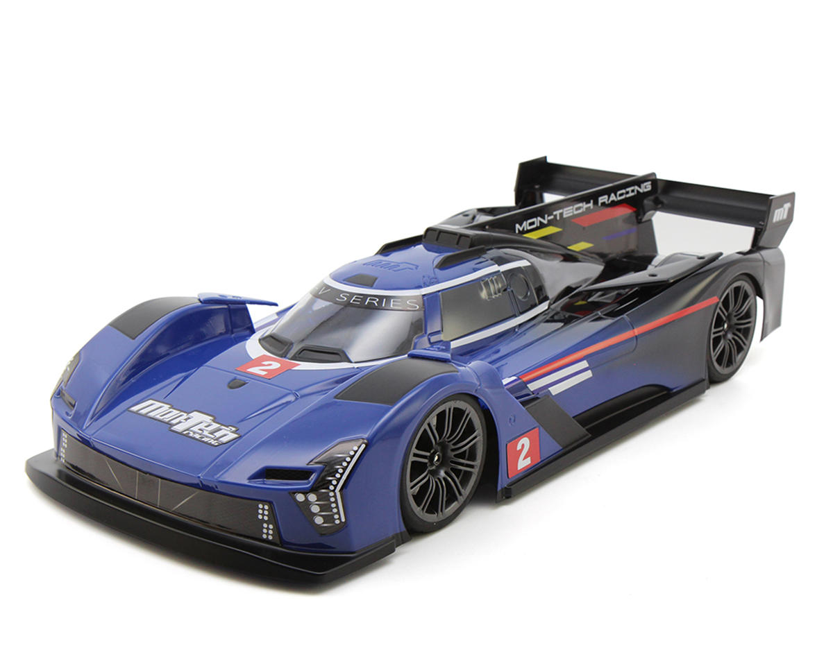 Mon-Tech CV-Series Le Mans Hypercar 1/10 Touring Car Body (Clear) (190mm) w/Wing
