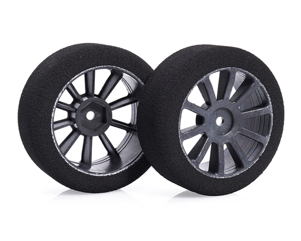 Matrix 26mm 1/10 Foam Front Tires (Air Carbon Rim) (2) (12mm Hex) (35/42 Shore)
