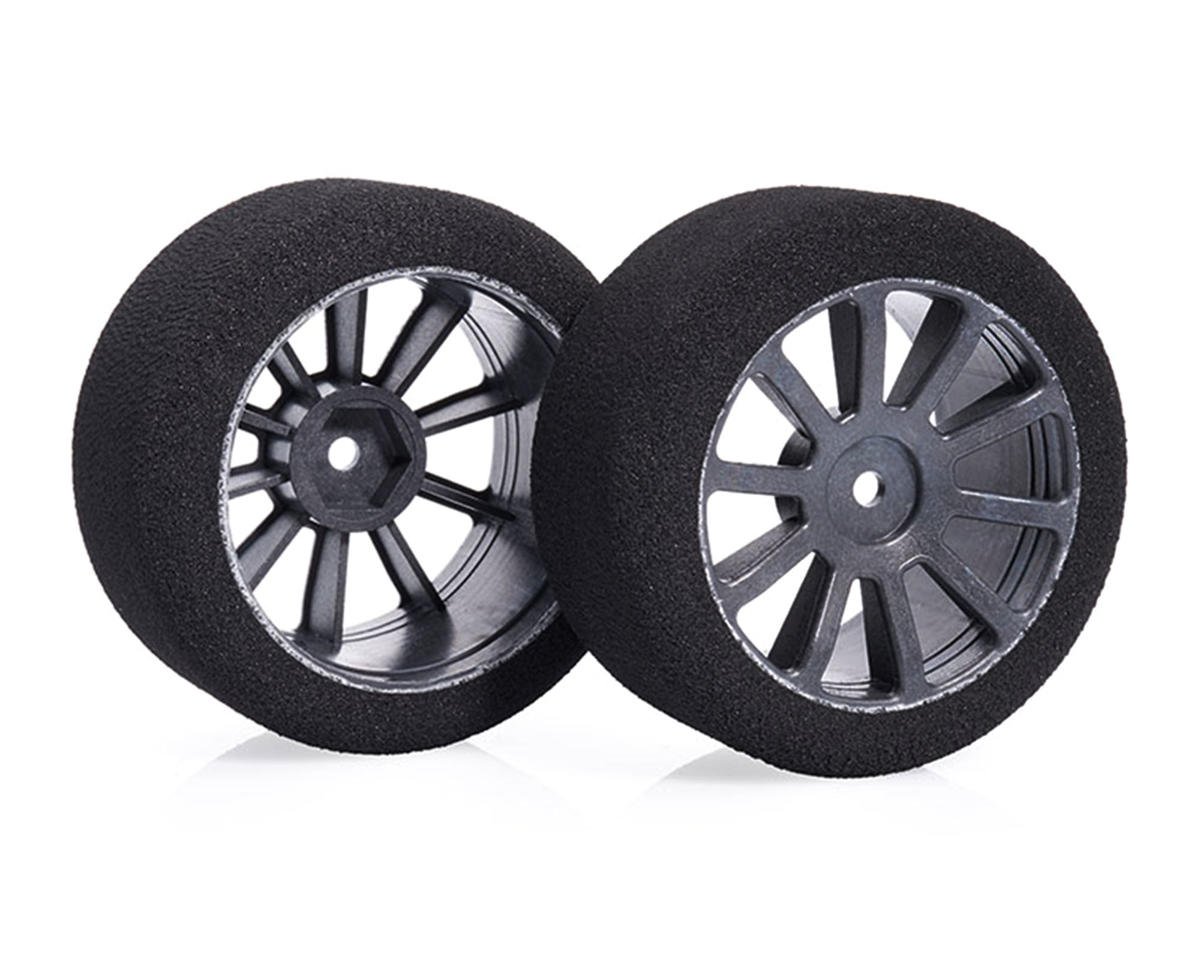 Matrix 30mm 1/10 Foam Rear Tires (Air Carbon Rim) (2) (12mm Hex) (30 Shore)