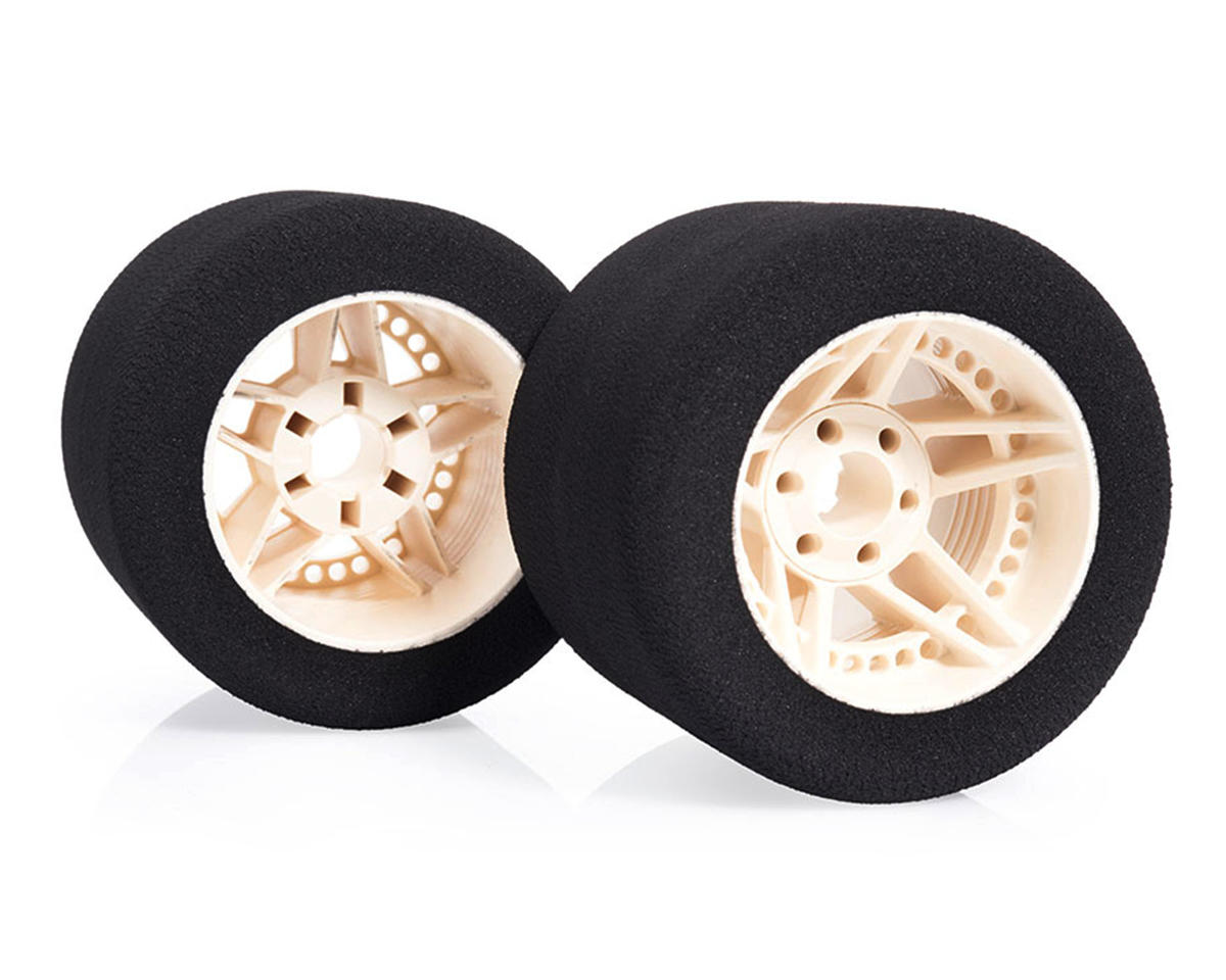 Matrix 60mm 1/8 On-Road Foam Rear Tires (25 Shore) (Precision Rim) (2) (Pin Style)