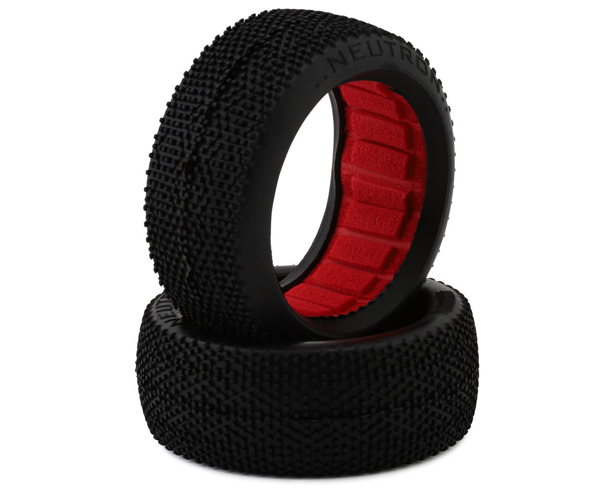 Matrix Neutron 1/8 Off-Road Buggy Tires w/Inserts (2) (Clay Medium)