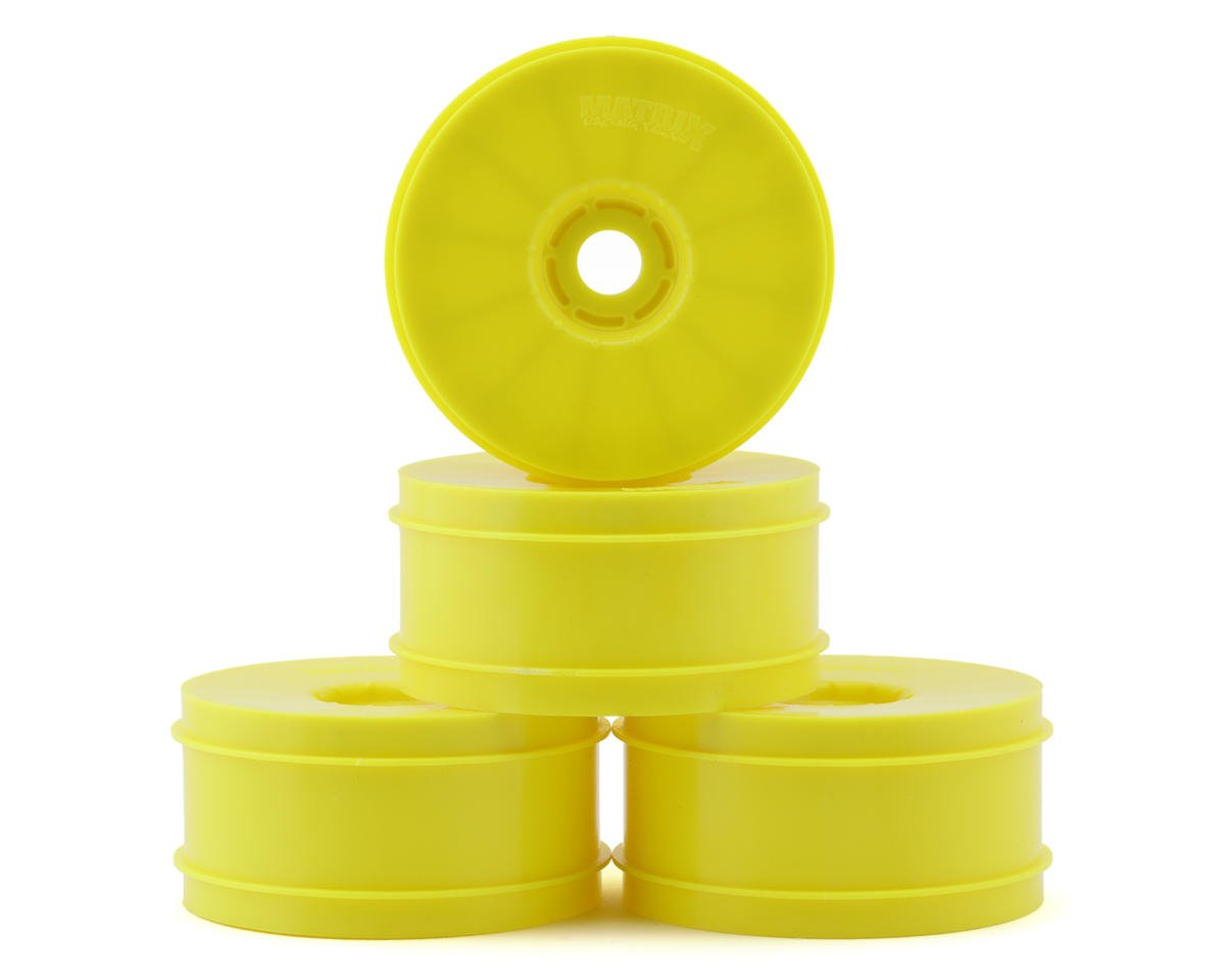 Matrix 1/8 Off-Road Rims (Yellow) (4)