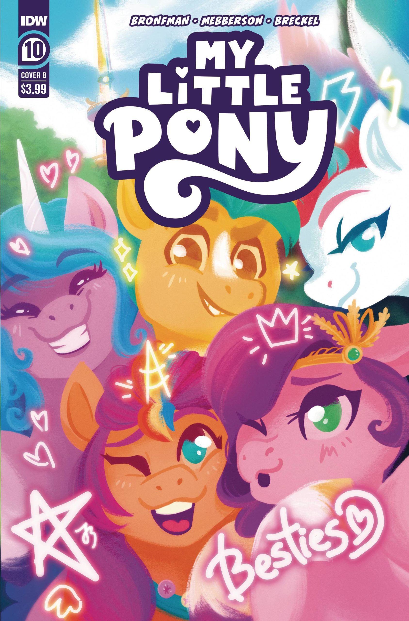 MY LITTLE PONY #10 CVR A MEBBERSON