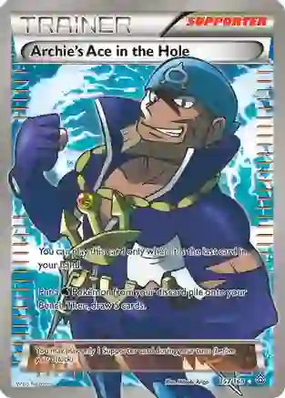 Archie's Ace in the Hole (Full Art) - 157/160 (PRC) Ultra Rare - Light