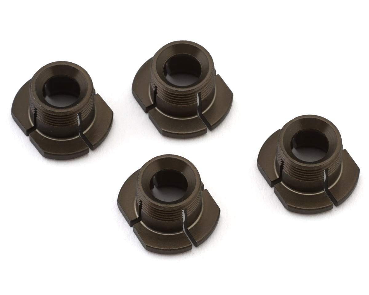 Mugen Seiki MTC2 Aluminum Lower Arm Pivot Inserts (4)