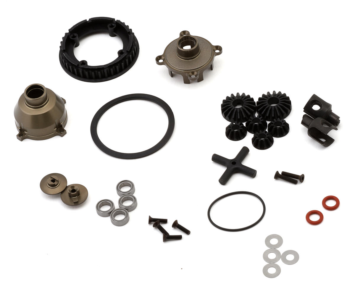 Mugen Seiki MTC3 Aluminum Differential Assembly