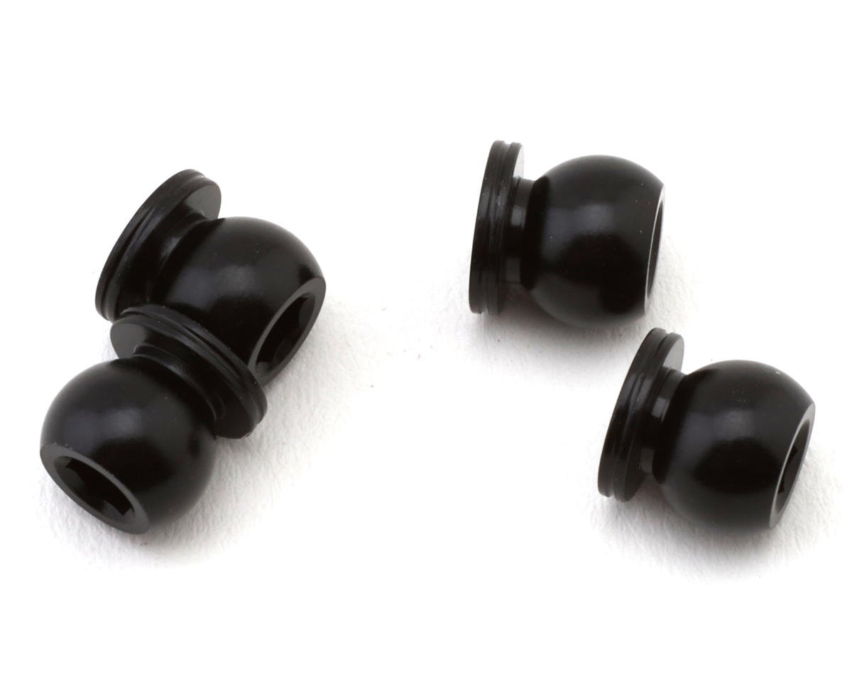 Mugen Seiki MTC3 6mm Aluminum Pivot Balls (4)