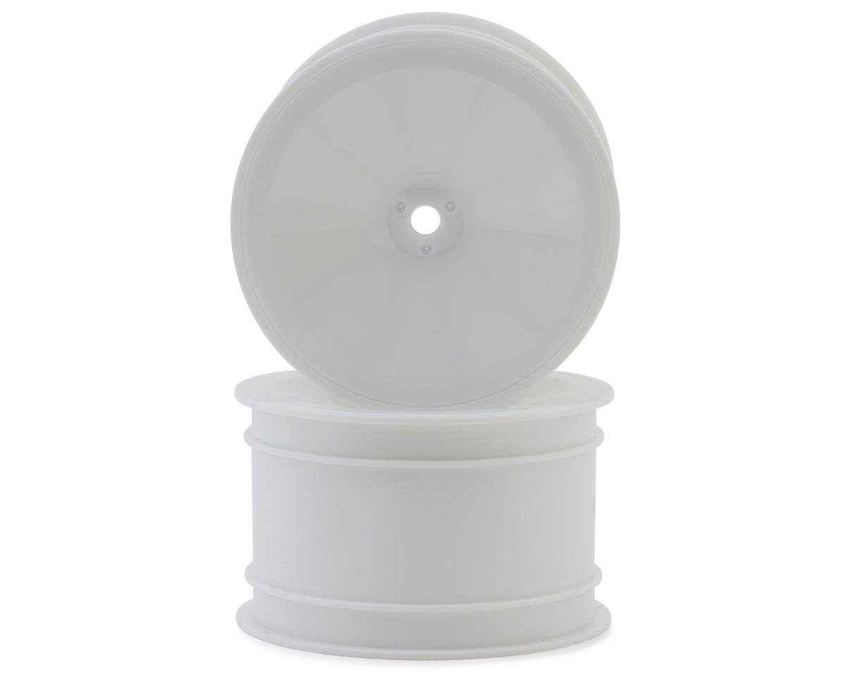 Mugen Seiki 2.2 Rear Buggy Wheels (White) (2) (12mm Hex)