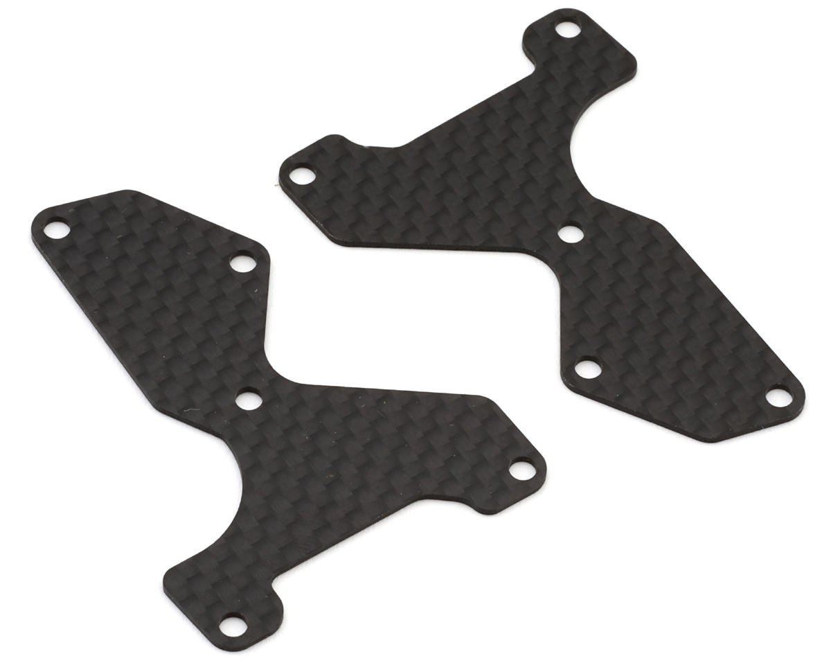 Mugen Seiki MBX8 Graphite Front Lower Arm Plates (2) (1.0mm)