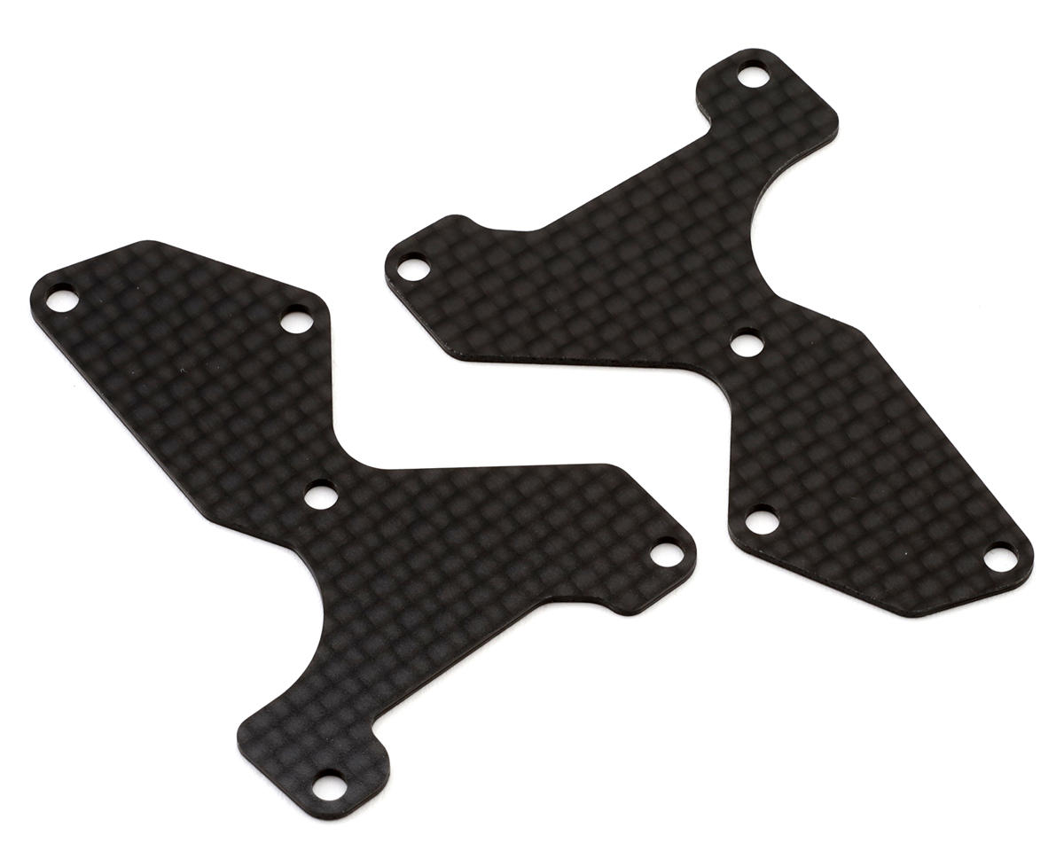 Mugen Seiki MBX8 Graphite Front Lower Arm Plates (2) (1.2mm)