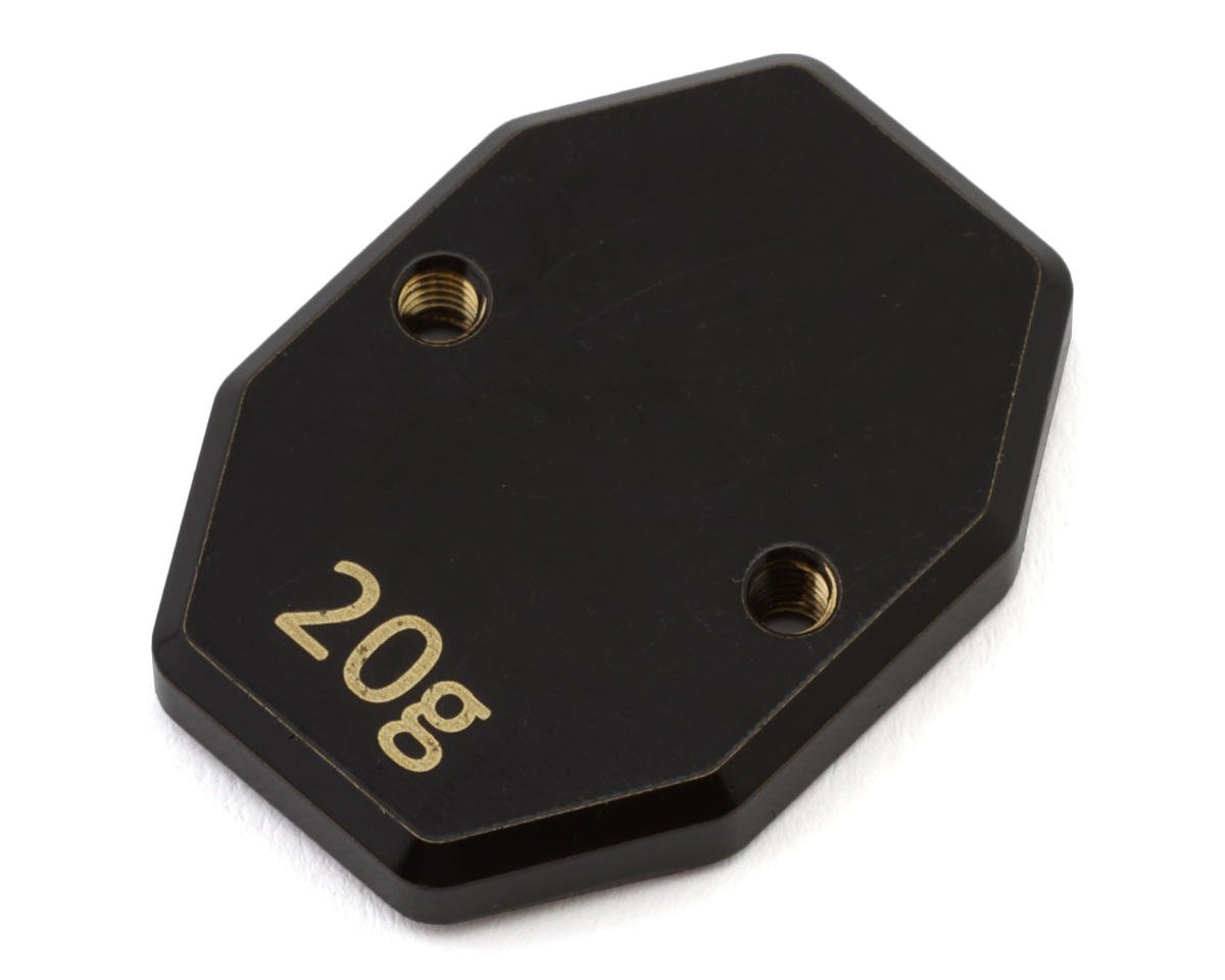 Mugen Seiki MBX8R Brass Chassis Weight (20g)
