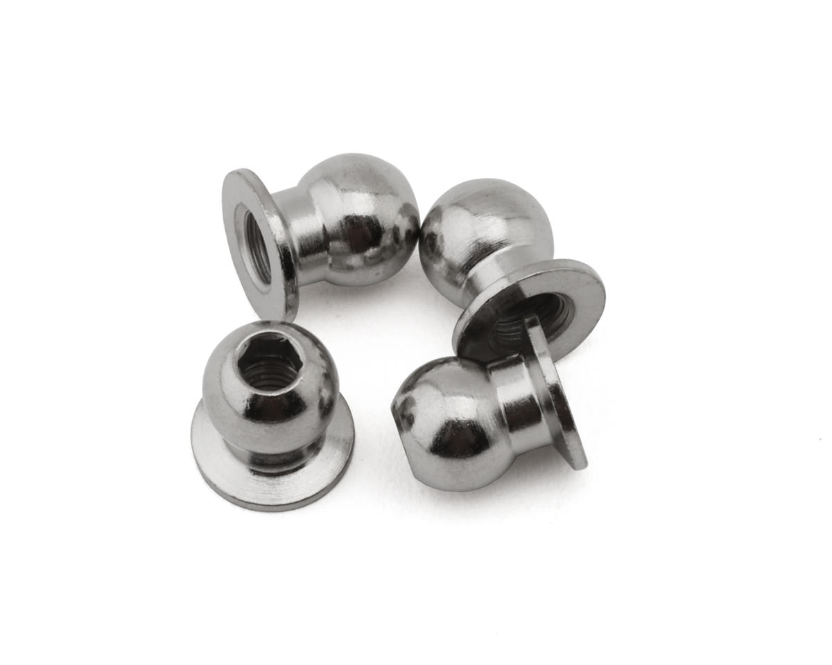 Mugen Seiki MTX6/MTX7 Steel Steering Pivot Balls (4)