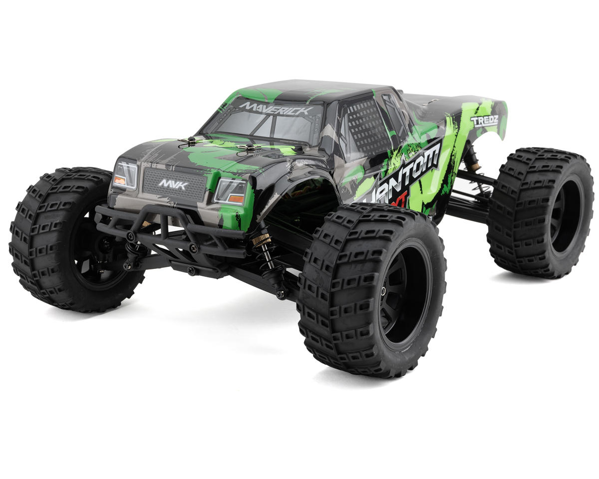 Maverick Phantom XT Brushed 1/10 4WD RTR Electric Monster Truck w/2.4GHz Transmitter, Battery & Charger