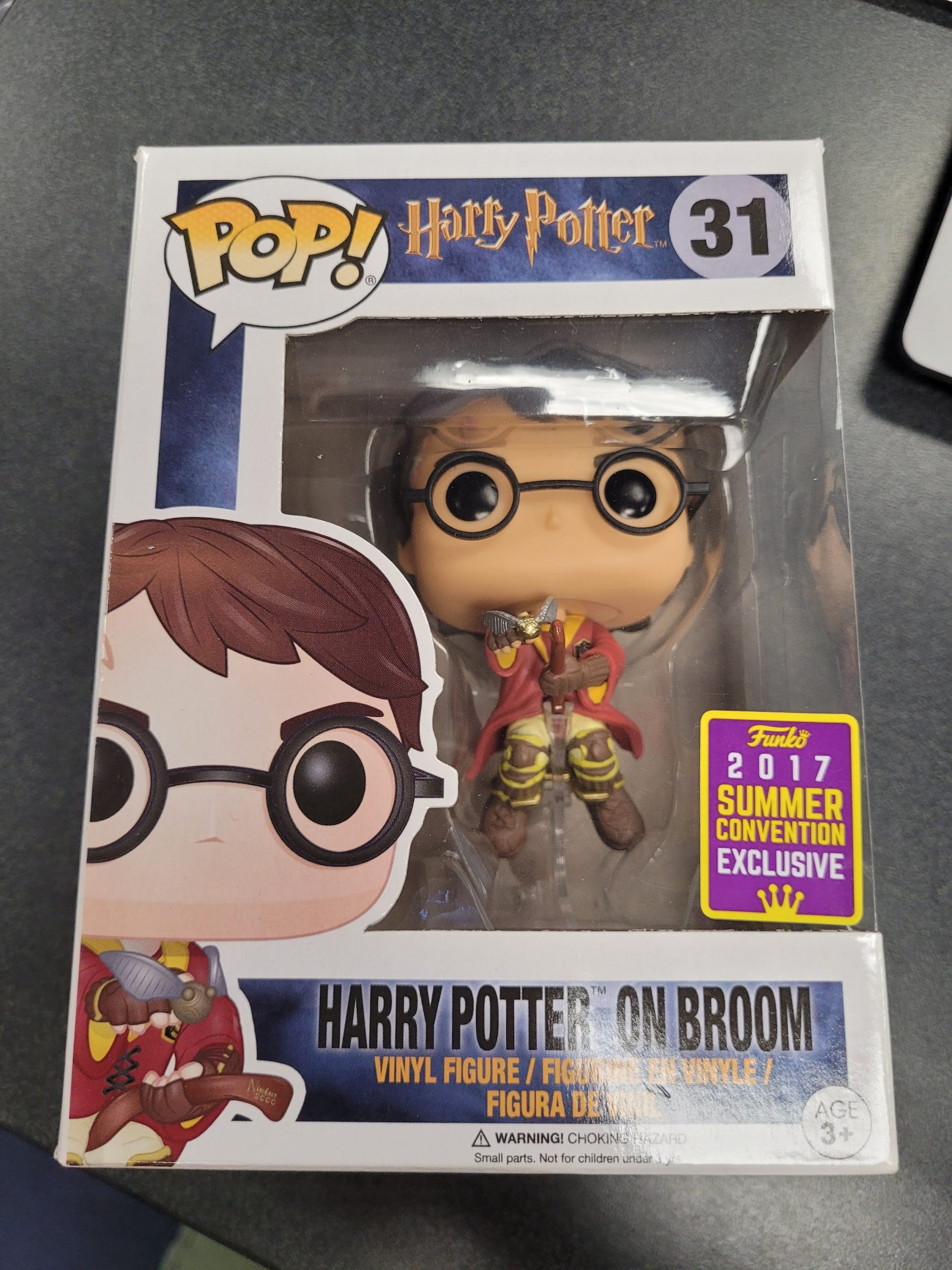 POP Figure: Harry Potter #0031 - Harry Potter on Broom (Summer Convent