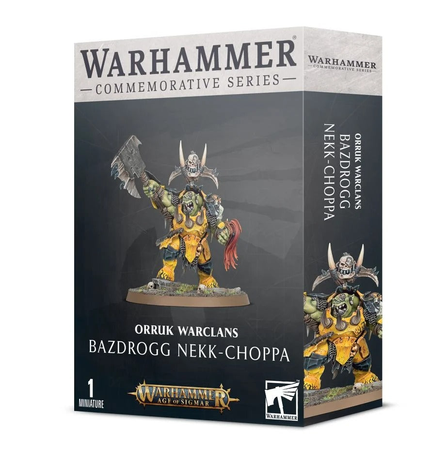 Age of Sigmar: Orruk Warclans - Ironjawz: Bazdrogg Nekk-Choppa (Commem