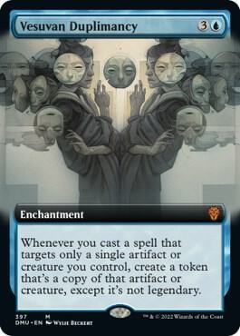 Vesuvan Duplimancy [#397 Extended Art] (DMU-M-FOIL)