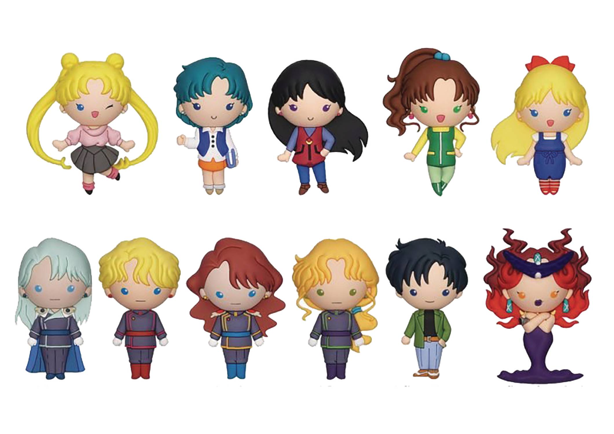 SAILOR MOON SERIES5 24PC 3D FOAM BAG CLIP (Blind Box)