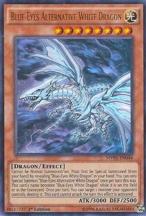 Blue-Eyes Alternative White Dragon (MVPI-EN046) Ultra Rare - Unlimited