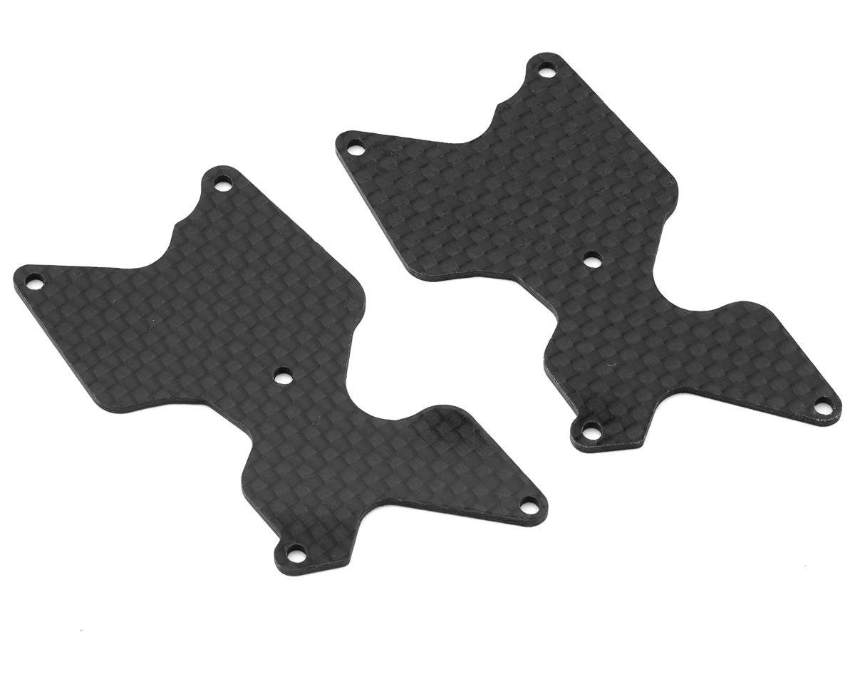 Position 1 RC Team Associated RC8B4 Carbon Fiber Rear Arm Inserts (2)