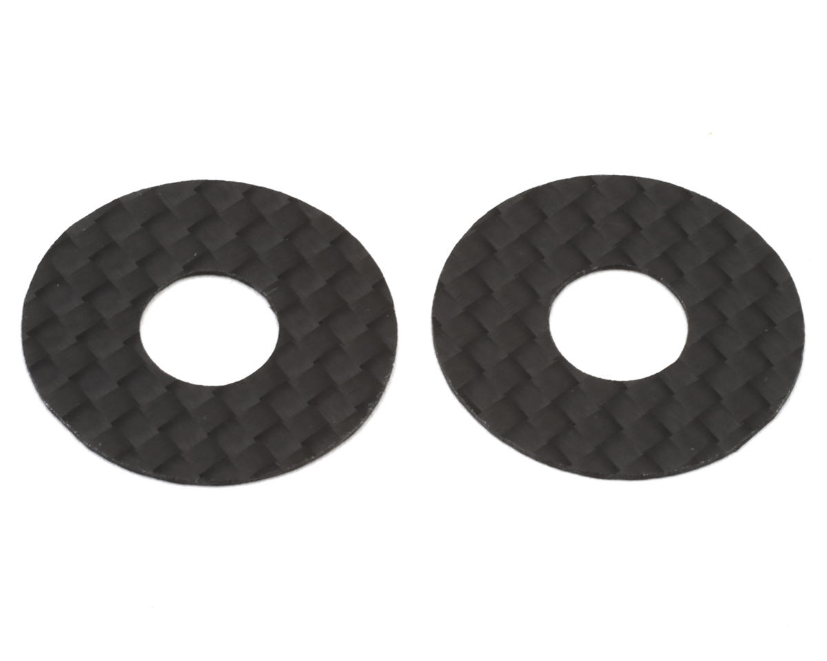 Position 1 RC .5mm Carbon Fiber Round Body Spacer (2)