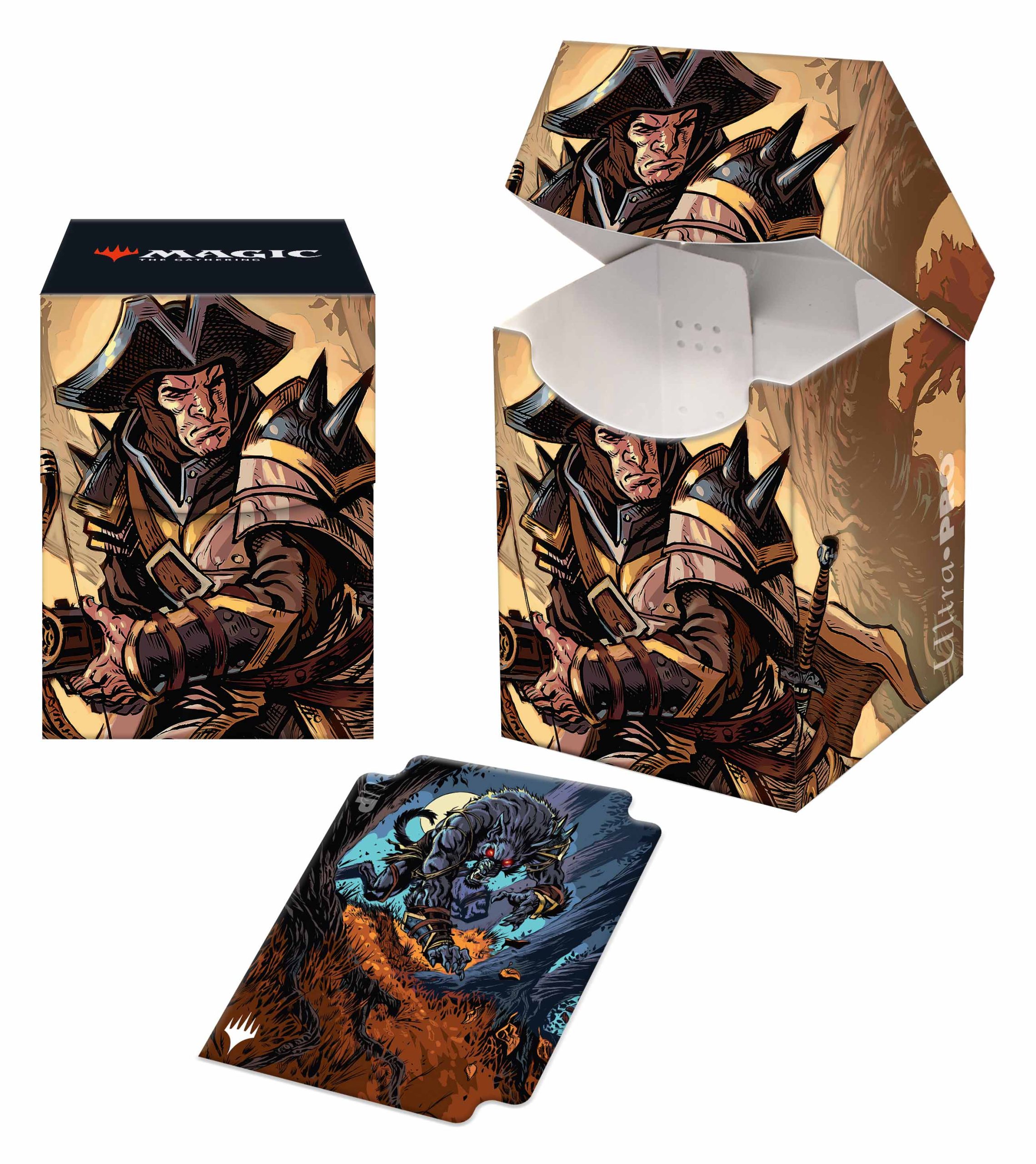 Ultra-PRO: PRO 100+ Deck Box - MTG: Innistrad: Midnight Hunt - V1 Brut