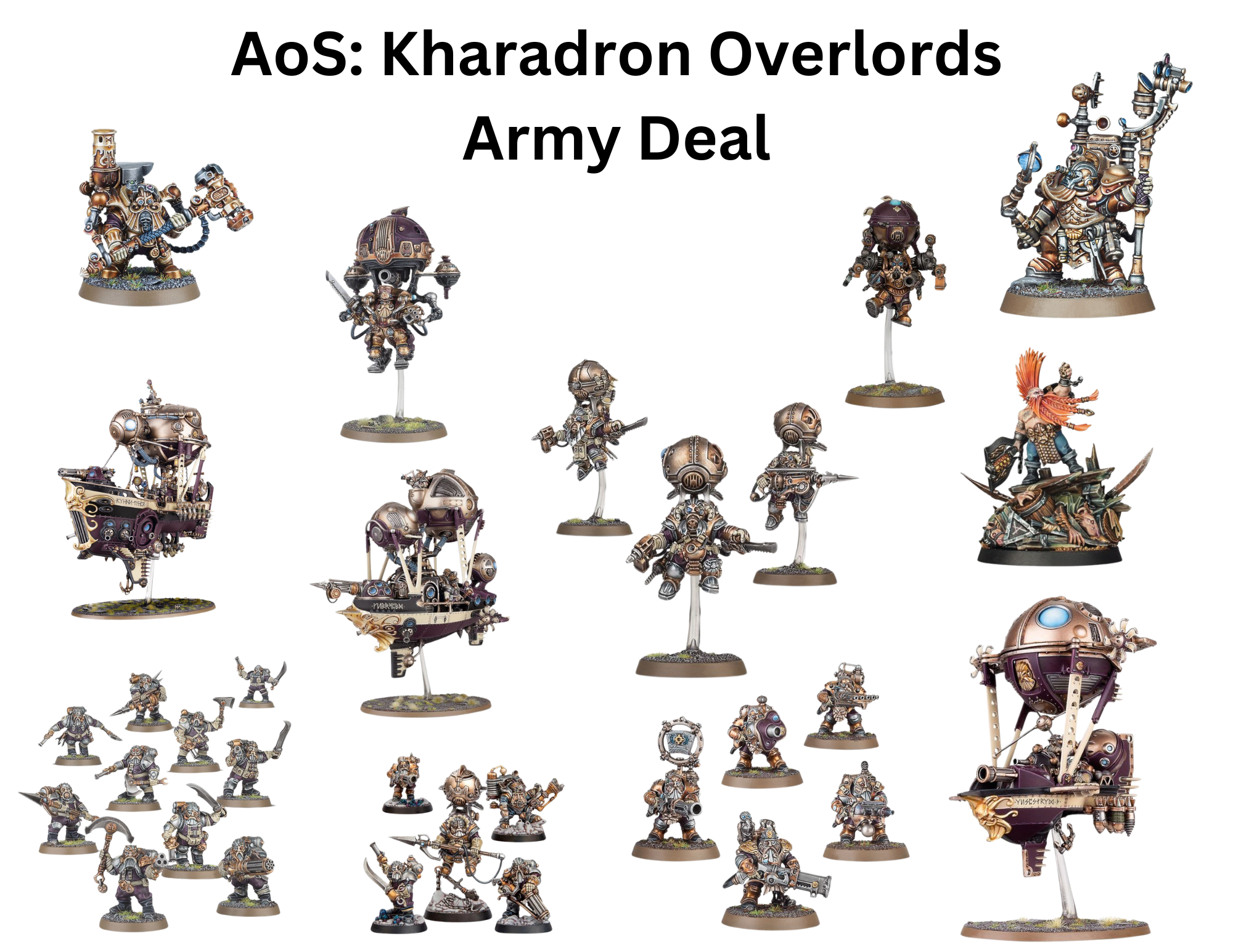 Age of Sigmar: Kharadron Overlords Army Deal (USED)
