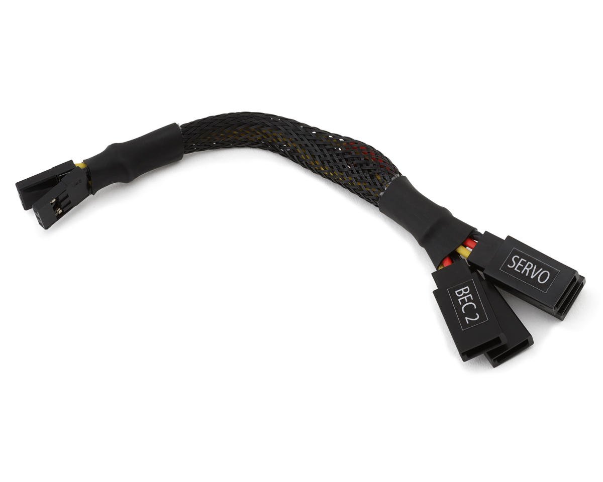 No Superior Designs RC RX Bypass Harness (Dual Servo/Dual BEC)