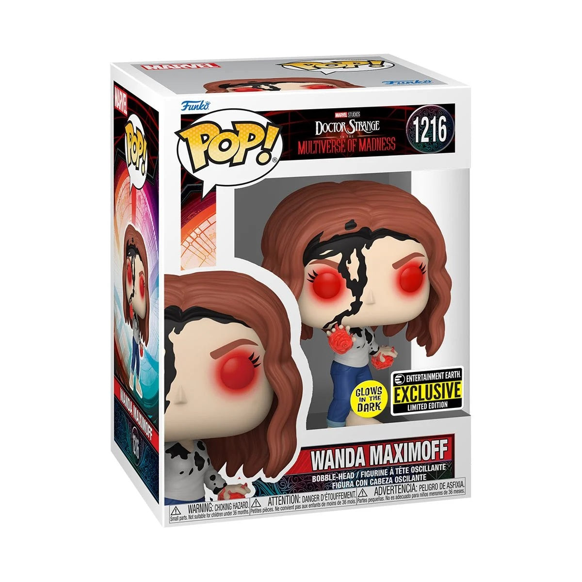 POP Figure: Marvel Doctor Strange Multiverse of Madness #1216 - Wanda