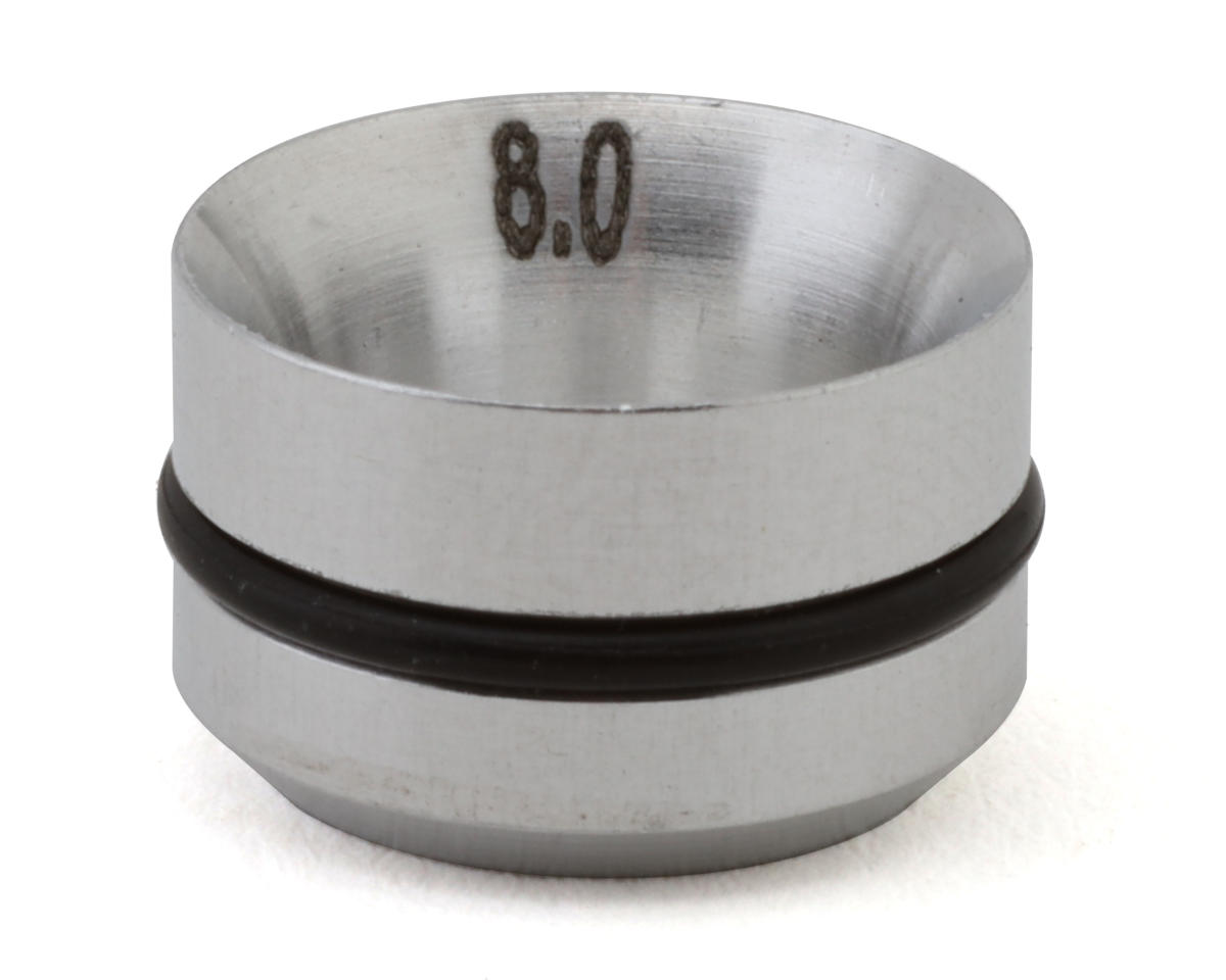 Nova Engines Low Profile Aluminum Carburetor Reducer w/O-Ring (8.0mm)