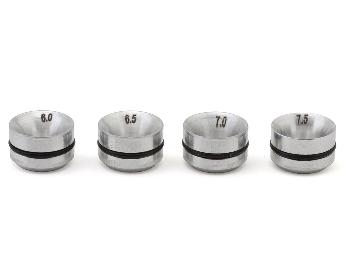 Nova Engines Low-Profile Carburetor Reducer Kit (6.0, 6.5, 7.0 & 7.5mm) w/O-Ring