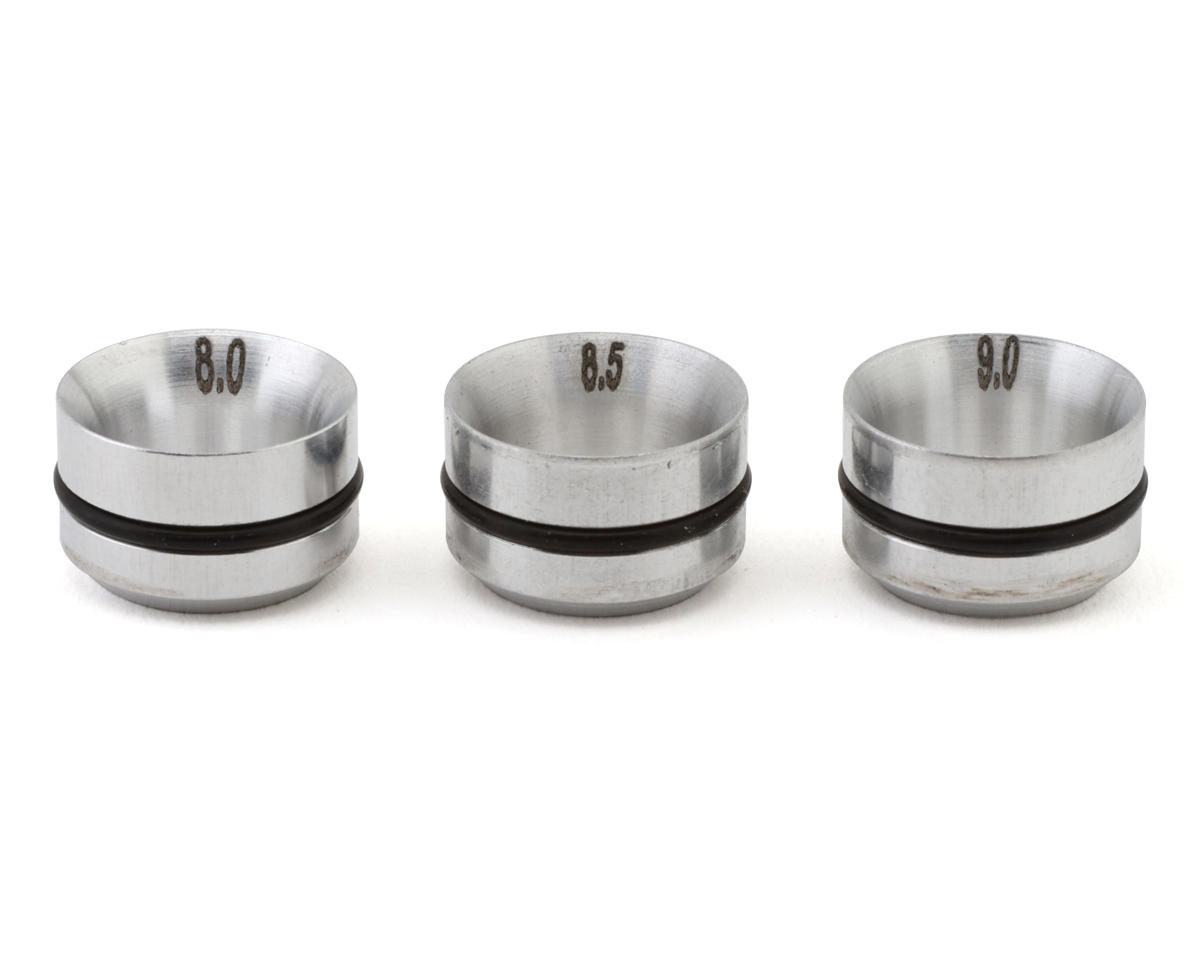 Nova Engines Low-Profile Carburetor Reducer Kit (8.0, 8.5 & 9.0mm) w/O-Ring