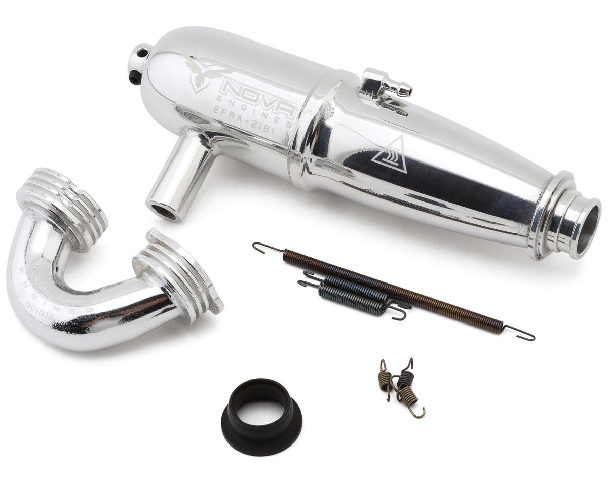 Nova Engines .21 On-Road Exhaust Pipe & GT Manifold (170°) (EFRA2181)