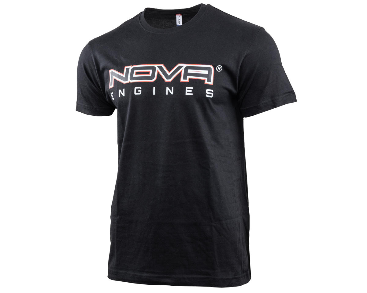Nova Engines Short Sleeve T-shirt (Black) (M)