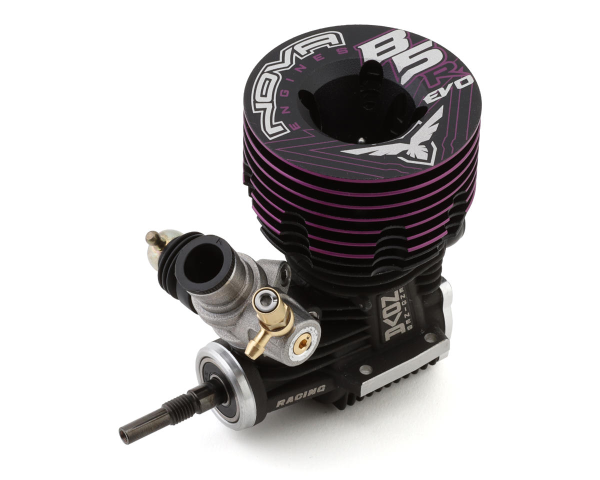 Nova Engines B5R EVO .21 5-Port Off-Road Nitro Engine (DLC Shaft) (Steel Bearing)