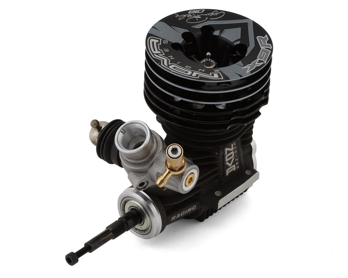 Nova Engines X9R.018 .21 (3.5cc) 9-Port On-Road Nitro Engine (DLC Shaft) (Carmine Raiola Edition)