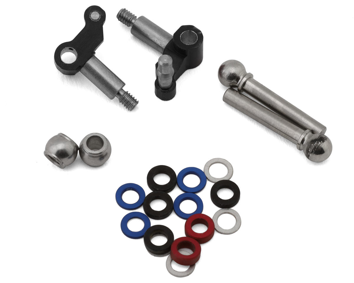 NEXX Racing Mini-Z MR04-EVO2 Aluminum Steering Knuckles (Black) (2)
