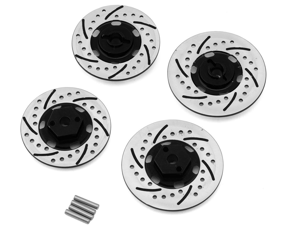 NEXX Racing MST FRX/RMX 2.5 Aluminum Disc Brake Hex Hub Set (Black) (4) (12mm)