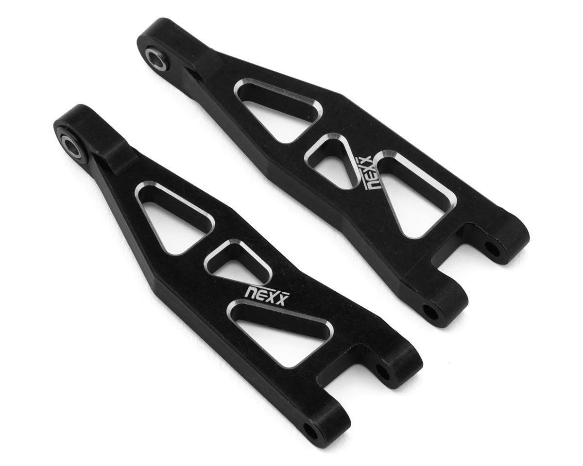 NEXX Racing Arrma® Granite Grom/Typhon Grom Aluminum Rear Upper Suspension Arms (Black) (2)