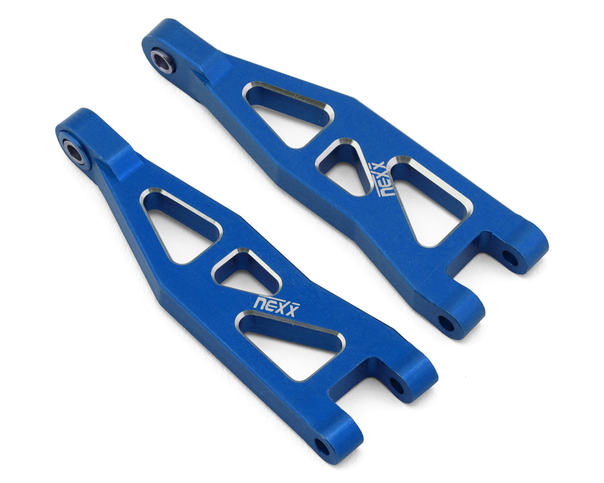 NEXX Racing Arrma® Granite Grom/Typhon Grom Aluminum Rear Upper Suspension Arms (Blue) (2)