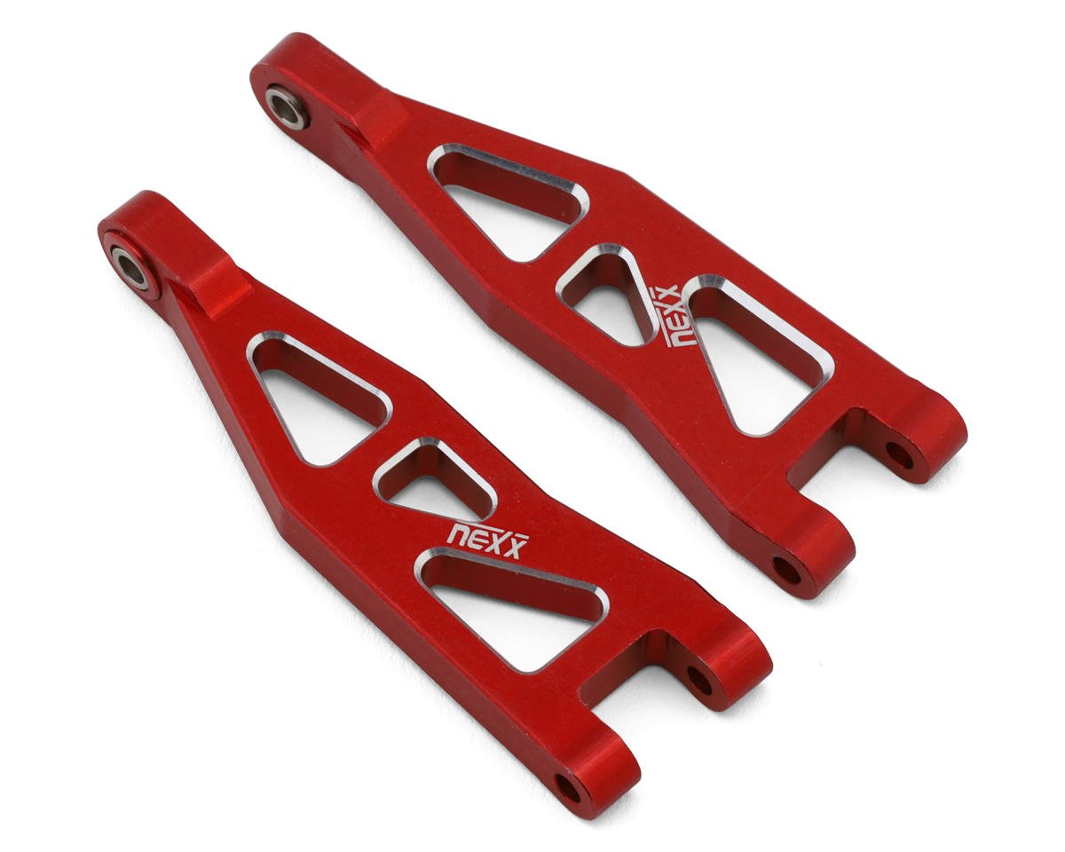 NEXX Racing Arrma® Granite Grom/Typhon Grom Aluminum Rear Upper Suspension Arms (Red) (2)
