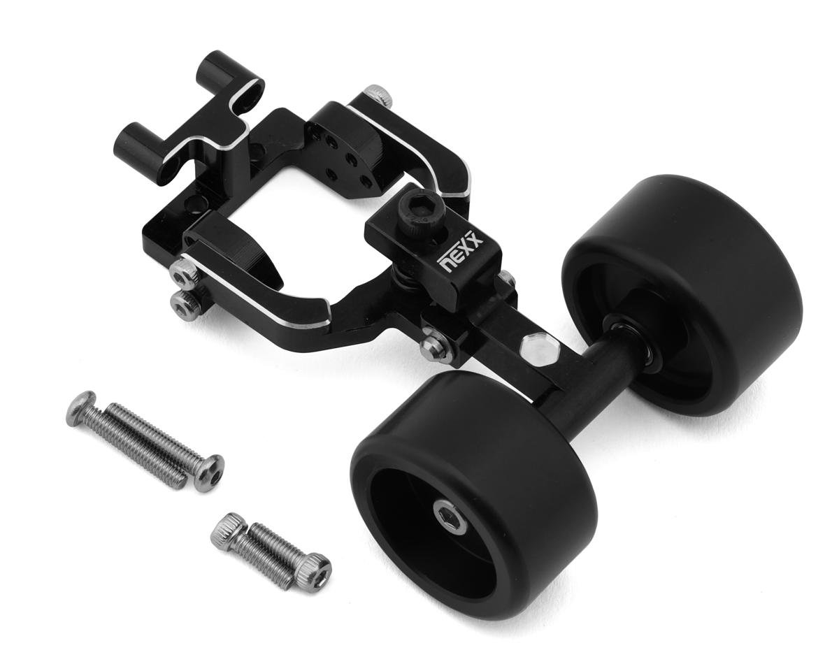 NEXX Racing Arrma® Typhon Grom Aluminum Wheelie Bar Assembly (Black)