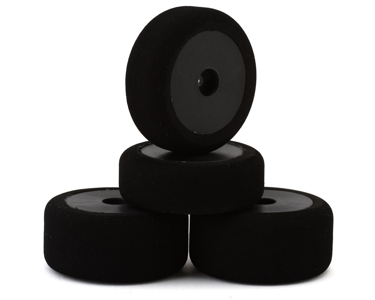 NEXX Racing Losi® Micro-B Pre-Mounted Foam Tires w/Solid Wheels (Black) (4)